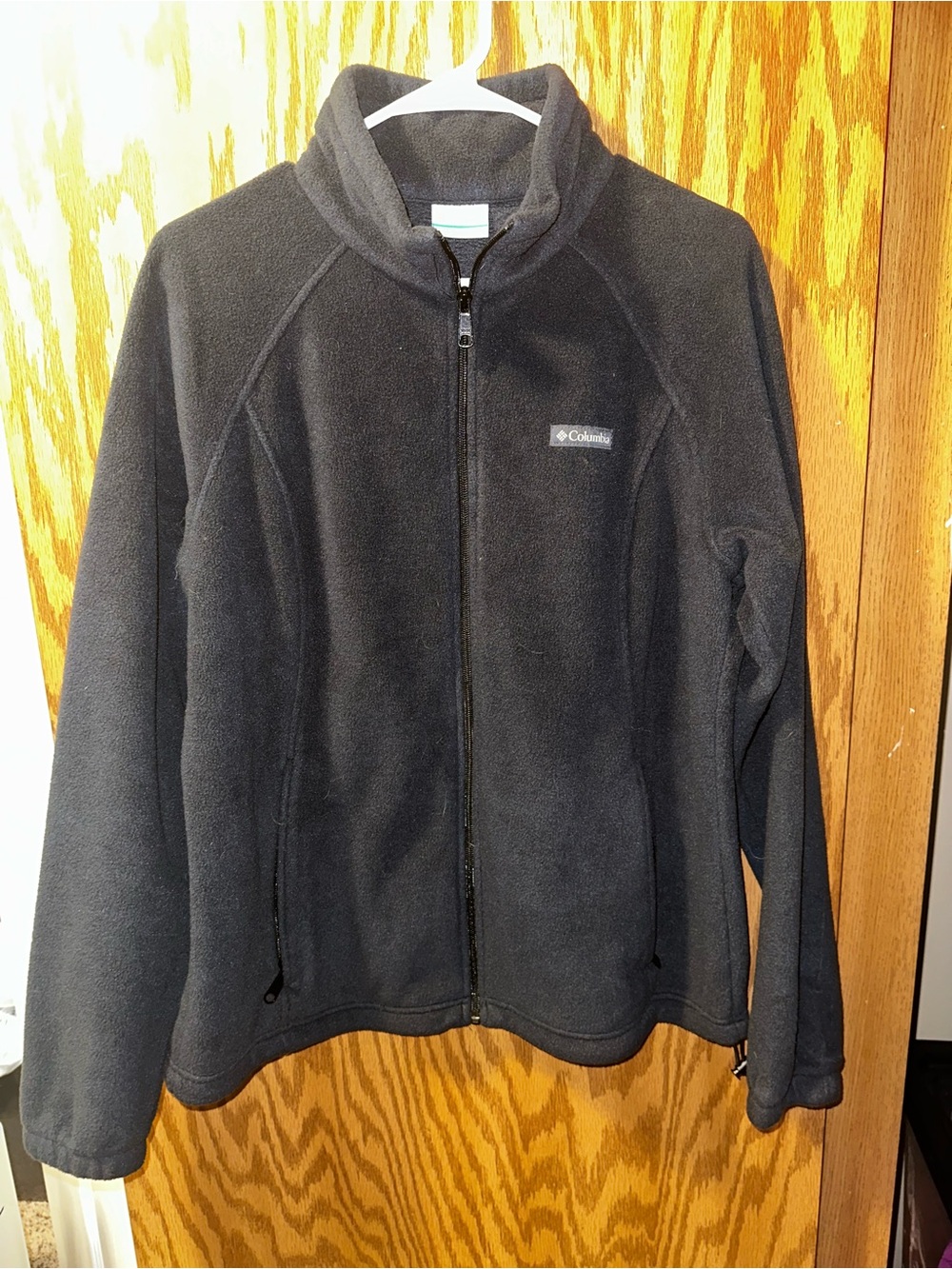 Columbia Gray Zip-Up Fleece Jacket